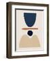 Fraction Stack II-Victoria Barnes-Framed Art Print