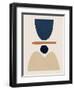 Fraction Stack II-Victoria Barnes-Framed Art Print