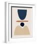 Fraction Stack II-Victoria Barnes-Framed Art Print