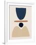 Fraction Stack II-Victoria Barnes-Framed Art Print