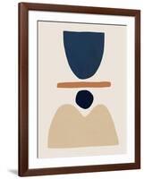 Fraction Stack II-Victoria Barnes-Framed Art Print