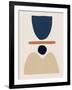 Fraction Stack II-Victoria Barnes-Framed Art Print