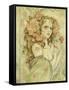 Fragile Beauty Sparkles-Linda Ravenscroft-Framed Stretched Canvas