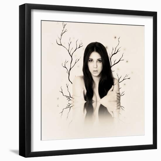 Fragile Reflection-Dimitri Caceaune-Framed Photographic Print