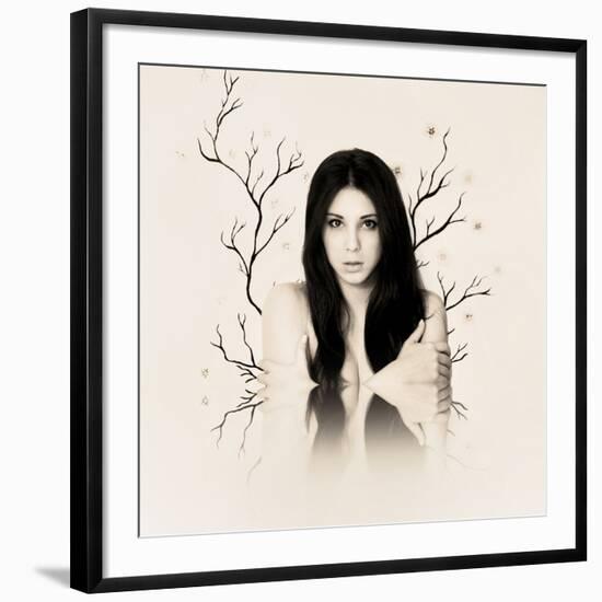 Fragile Reflection-Dimitri Caceaune-Framed Photographic Print