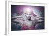 Fragility of a Human Creature Conceptual Body Art on a Woman-NejroN Photo-Framed Art Print