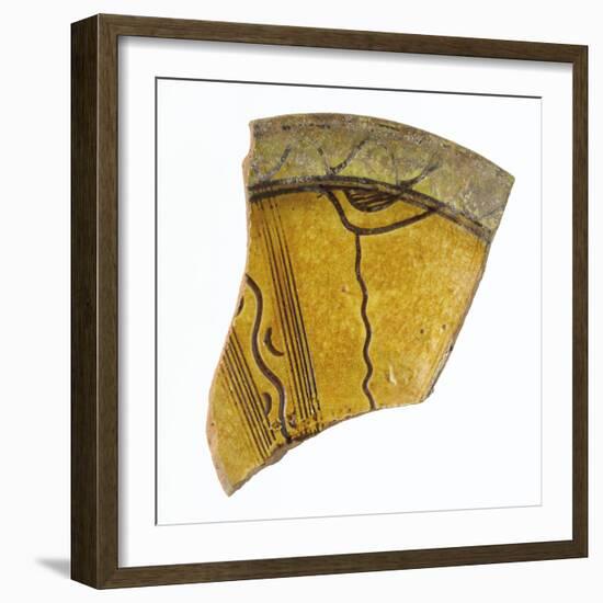 Fragment d'une aile de coupe-null-Framed Giclee Print