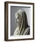 Fragment d'une statue: portrait d'Auguste en pontife-null-Framed Giclee Print