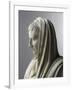 Fragment d'une statue: portrait d'Auguste en pontife-null-Framed Giclee Print