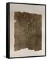 Fragment de carapace de tortue ayant servi à la divination (os oraculaire)-null-Framed Stretched Canvas