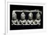 Fragment de fronton : frise d'apsara orantes-null-Framed Giclee Print