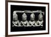 Fragment de fronton : frise d'apsara orantes-null-Framed Giclee Print