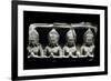 Fragment de fronton : frise d'apsara orantes-null-Framed Giclee Print