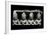 Fragment de fronton : frise d'apsara orantes-null-Framed Giclee Print