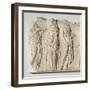 Fragment de la frise est du Parthénon. Vers 445-438 av J.-C.-null-Framed Giclee Print