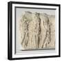 Fragment de la frise est du Parthénon. Vers 445-438 av J.-C.-null-Framed Giclee Print