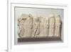 Fragment de la frise est du Parthénon. Vers 445-438 av J.-C.-null-Framed Giclee Print