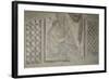 Fragment de mosaïque : harpiste-null-Framed Giclee Print