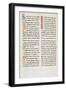 Fragment from a Cathar Manuscript-null-Framed Giclee Print