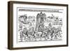 Fragment of a Broadside on the Turkish Invasion of Hungary-Erhard Schoen-Framed Giclee Print