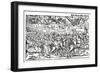 Fragment of a Broadside on the Turkish Invasion of Hungary-Erhard Schoen-Framed Giclee Print