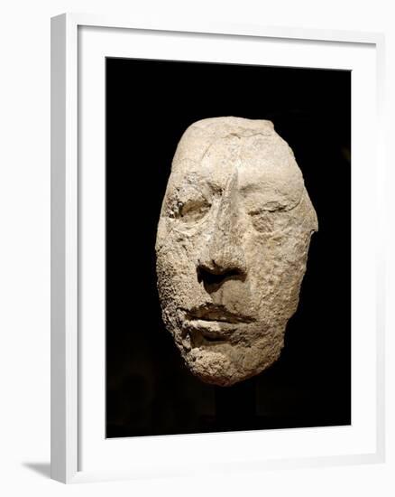 Fragment of a Male Face-null-Framed Photographic Print