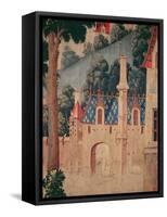 Fragment of a Medieval Tapestry-null-Framed Stretched Canvas