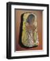 Fragment of a Painting on Lemon Wood Depicting a Priest During a Burial Ceremony from Egypt-null-Framed Giclee Print