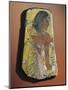 Fragment of a Painting on Lemon Wood Depicting a Priest During a Burial Ceremony from Egypt-null-Mounted Giclee Print