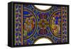 Fragment of a Stained Glass Window in Canterbury Cathedral, Canterbury, Kent, 1849-Hauger-Framed Stretched Canvas