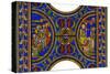 Fragment of a Stained Glass Window in Canterbury Cathedral, Canterbury, Kent, 1849-Hauger-Stretched Canvas