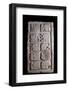 Fragment of a Staircase Presenting Glyphs Reliefs-null-Framed Photographic Print