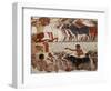 Fragment of a Tomb Painting Dating from Around 1400 BC from Thebes, Egypt, North Africa, Africa-Adam Woolfitt-Framed Photographic Print