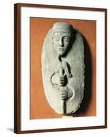 Fragment of Anthropoid Sarcophagus, from Beirut, Lebanon-null-Framed Giclee Print