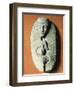 Fragment of Anthropoid Sarcophagus, from Beirut, Lebanon-null-Framed Giclee Print