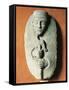 Fragment of Anthropoid Sarcophagus, from Beirut, Lebanon-null-Framed Stretched Canvas