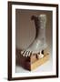 Fragment of Large Bronze Statue, Detail of the Feet-null-Framed Giclee Print