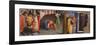 Fragment of Predella Showing Martyrdom of St. Catherine of Alexandria-Bicci di Lorenzo-Framed Premium Giclee Print