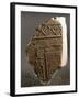 Fragment of Relief Depicting Naos with Grooved Crown Surmounted by Band of Stars-null-Framed Giclee Print