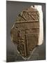 Fragment of Relief Depicting Naos with Grooved Crown Surmounted by Band of Stars-null-Mounted Giclee Print