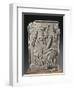 Fragment of Relief Depicting Ramses Ii as a Child Sucking His Finger-null-Framed Giclee Print