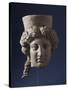Fragment of Terracotta Woman's Bust-null-Stretched Canvas