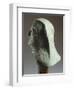 Fragment of the Face of a Large Bronze Statue, Side View-null-Framed Giclee Print