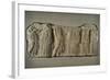 Fragment of the Frieze of the Panatheneans: The Ergastine-null-Framed Giclee Print