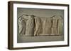 Fragment of the Frieze of the Panatheneans: The Ergastine-null-Framed Giclee Print