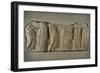 Fragment of the Frieze of the Panatheneans: The Ergastine-null-Framed Giclee Print