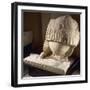 Fragment of the Great Statue of the Mother Goddess, from the Tarxien Temples-null-Framed Giclee Print