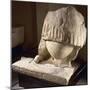 Fragment of the Great Statue of the Mother Goddess, from the Tarxien Temples-null-Mounted Giclee Print