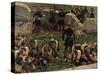 Fragment of the Panorama of the Battle of Rezonville, 1883-Jean-Baptiste Edouard Detaille-Stretched Canvas