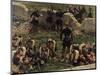 Fragment of the Panorama of the Battle of Rezonville, 1883-Jean-Baptiste Edouard Detaille-Mounted Giclee Print